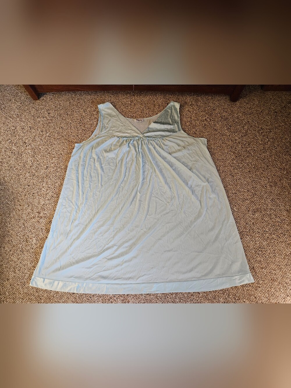Vanity Fair Light Blue Nightgown Size XXXL
